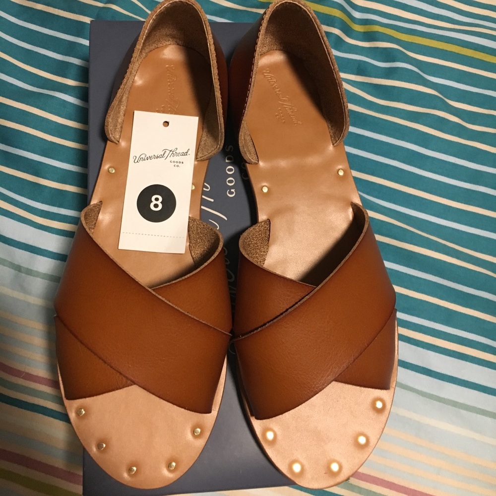 NWT Leather Sandals